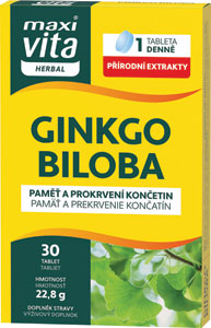 MaxiVita Premium Ginkgo Biloba 30 tbl