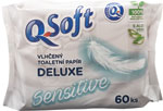 Q-Soft vlhčený toaletný papier Deluxe Sensitive 60ks - Teta drogérie eshop