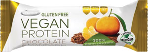 Vegan proteinová tyčinka čokoláda & mandarinka 40 g