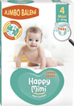 Happy Mimi Flexi Comfort detské plienky 4 Maxi Jumbo balenie 74 ks