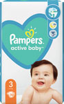 Pampers Active Baby detské plienky veľkosť 3 70 ks