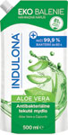 Indulona antibakteriálne tekuté mydlo Aloe Vera náhradná náplň 500 ml