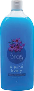 Sirios herb tekuté mydlo Alpské kvety 1 l