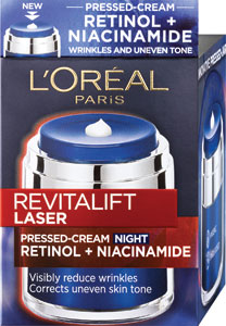 L'Oréal Paris nočný krém s retinolom Revitalift Laser Pressed Cream