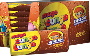 Čunga Lunga žuvačky Mega Cola 15 g