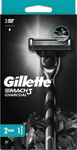 Gillette Mach3 Charcoal strojček + 2 hlavice - Teta drogérie eshop