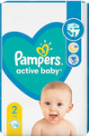 Pampers Active baby detské plienky veľkosť 2 76 ks