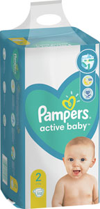 Pampers Active baby detské plienky veľkosť 2 112 ks