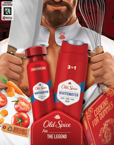 Old Spice darčeková sada Whitewater deo sprej 150 ml + sprchový gél 250 ml