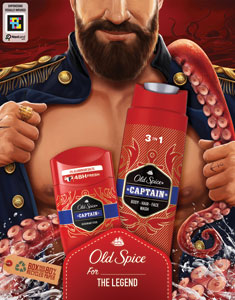 Old Spice darčeková sada Captain deo stick 50 ml + sprchový gél 250 ml