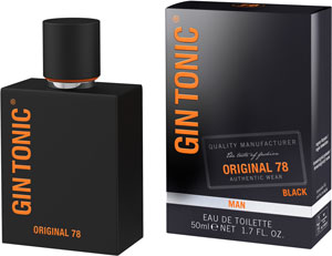 Gin Tonic Original 78 toaletná voda Black 50 ml