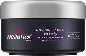 Wellaflex MEN matte paste Dynamic texture 75 ml