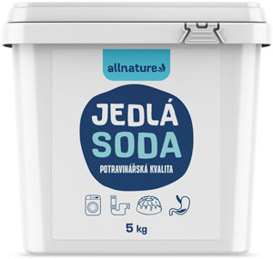 Allnature Jedlá sóda potravinárska kvalita 5000 g