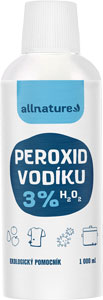 Allnature Peroxid vodíka 3% 1000 ml