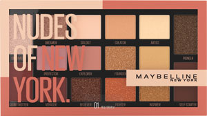 Maybelline New York paletka očných tieňov 010 Nudes of New York 16 g