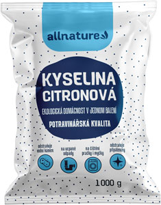 Allnature Kyselina citrónová 1000 g