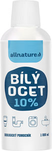 Allnature Biely ocot 10 % 1000 ml