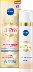 Nivea CC krém Cellular Luminous svetlý 40 ml