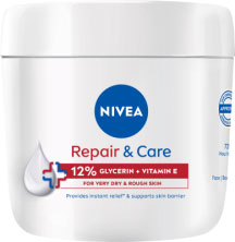 Nivea telový krém Repair&Care 400 ml