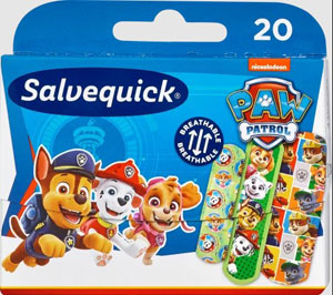 Salvequick detské náplasti Paw Patrol 20 ks