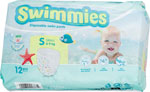 Swimmies detské kúpacie plienky veľkosť S 4-9 ks 12 ks