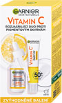 Garnier Skin Naturals Vitamin C Duopack (denný rozjasňujúci UV fluid SPF 50+ invisible, 40 ml + rozjasňujúce supersérum s vitamínom C, 30 ml) - Teta drogérie eshop