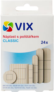 VIX náplasť Classic 24 ks