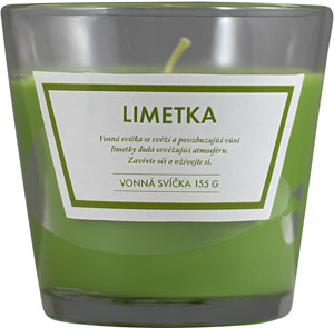 Q-Home sviečka limetka 155 g