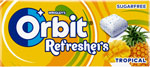 Orbit Refreshers žuvačka Tropical 8 ks 17,9 g - Teta drogérie eshop