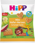 HIPP BIO ovocno-obilné srdiečka Maslové sušienky -  Vanilka 40 g - Teta drogérie eshop