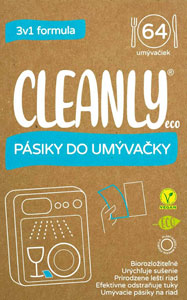 Cleanly Eco pásiky do umývačky 64 kusov