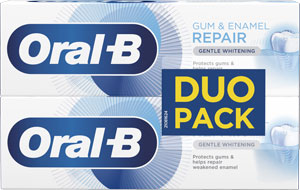 Oral-B zubná pasta Gum & Enamel Pro Repair 2 × 75 ml