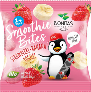 Bonitas Smoothie bites jahoda, banán 10 g