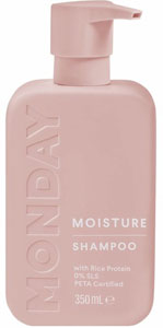 MONDAY šampón pre suché a namáhané vlasy Moisture 350 ml