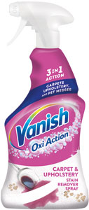 Vanish Oxi Action sprej na koberce a čalúnenie odstraňovač škvŕn 500 ml