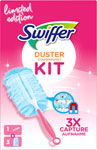 Swiffer Duster rúčka + 3 náhrady Pink  - Teta drogérie eshop