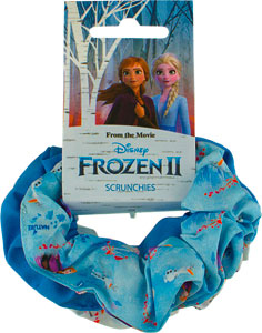 Detské scrunchie gumičky do vlasov Frozen 3 ks