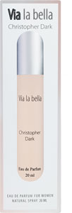 Christopher Dark dámska parfumovaná voda Via la bella 20 ml