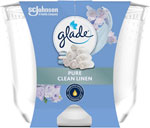 Glade Maxi sviečka Pure Clean Linen 204 g