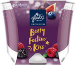 Glade Maxi sviečka Berry Festive Kiss 204 g - Teta drogérie eshop