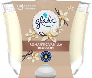 Glade Maxi sviečka Romantic Vanilla Blossom 204 g