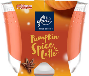 Glade Maxi sviečka Pumpkin Spice Latte 204 g