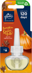 Glade Electric Pumpkin Spice Latte náplň 20 ml