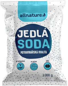 Allnature Jedlá sóda potravinárska kvalita 1000 g