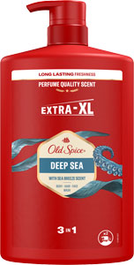 Old Spice sprchovací gél a šampón Deep sea 1 l