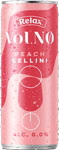 Relax VOL.NO sýtený nealkoholický nápoj Peach Bellini 330 ml