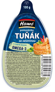 Hamé pomazánka Tuniak so zeleninou 100 g