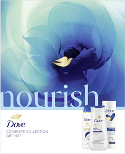 Dove darčeková sada Original 2 sprchovací gél 225 ml, telové mlieko 250 ml, antiperspirant 150 ml