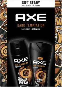 Axe darčeková sada Dark Temptation sprchovací gél 250 ml, dezodorant 150 ml