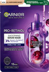 Garnier Skin Naturals Pro-Retinol Smoothing Serum Maska 22 g - Teta drogérie eshop